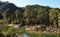 Solenzara River in Corsica mountains