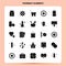 Solid 25 Pharmacy Elements Icon set. Vector Glyph Style Design Black Icons Set. Web and Mobile Business ideas design Vector