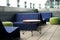 Solid banquette seating goes public