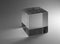 Solid glass cube