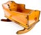 Solid Wood Rocking Cradle Crib