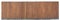 Solid wooden fence from brown vertical boards