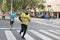 Solidary race in Murcia, March 24, 2019: First solidarity race on the streets of Murcia in Spain