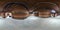 SOLIGORSK , BELARUS - SEPTEMBER 15, 2013: Interior in hospital caving in the cave of the potassium salt, full 360 degree panorama