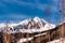 The Solisko Peak covered in snow, High Tatras, Slovakia