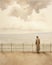 Solitary Contemplation: A Man\\\'s Reflection on the Vastness of th