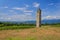 the solitary medieval stone bell tower of Saint Martin called the Ciucarun