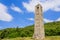 The solitary medieval stone bell tower of Saint Martin called `The Ciucarun`