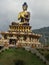 The solitary welcoming of Lord  Buddha