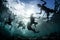 Solomon Islanders Having Fun in the Ocean