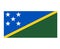 Solomon Islands Flag National Oceania Emblem Symbol Icon