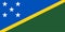 Solomon Islands flag vector. Illustration of Solomon Islands