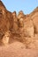 Solomon pillars rock in Timna national desert park