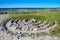 The Solovki, ancient stone labyrinths against the White Sea