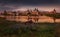 Solovki Or Solovetsky Islands,The Largest Archipelago Of White Sea. Classic View With Old Wooden Russian Boat On The Spaso-Preobra