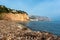 Solsida nudist beach near town of Altea