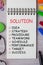 Solution Concept Checklist