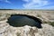 Solution Hole in Hole-In-The-Donut restoration area in Everglades National Park.