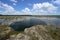 Solution Hole in Hole-In-The-Donut restoration area in Everglades National Park.