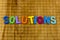 Solution idea business technology answer innovation success solutions inspiration strategy