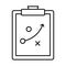Solution  Line Style vector icon which can easily modify or edit