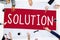 Solution Solving Problem Resolve Strategy Concept