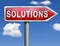 Solutions solving problem and find solution