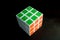 Solved rubiks cube