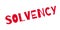 Solvency rubber stamp