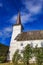 Solvorn wooden church in Norway