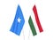 Somalia and Hungary flags