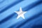 Somalia realistic flag illustration.