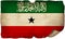 Somaliland Flag On Old Paper