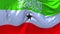 Somaliland Flag Waving in Wind Continuous Seamless Loop Background.