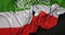 Somaliland Flag Wrinkled On Dark Background 3D Render