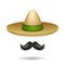 Sombrero And Mustache