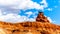 The sombrero-shaped rock outcropping on the northeast edge of the town named Mexican Hat