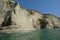 some of the cliffs on the island of corfu in greece can only be admired from the sea