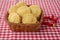 Some decorated traditional butter biscuits