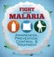 Some Precepts and Activities to Fight against Malaria Vectors, Vector Illustration