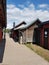 Some small cottages in a small harbour in the arghipelago of Finland