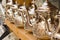 Some teapots in a bazaar of Fez