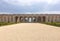 Some tourists in the gardens of the Grand Trianon