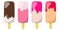 some typical ice cream icons