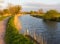 Somerset canal Bridgwater and Taunton West England UK