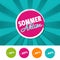 Sommer Aktion Banner und 10%, 20%, 30% & 40% reduziert Buttons. Eps10 Vector.