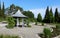 Sommer-house, Park and flowergarden in Villingen-Schwenningen, Germany