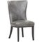 Sommerford Dining Room Chair, Rivet Whidbey Mid-Century Open Back Accent Dining Chair, Bushey Roll Top Tufted Modern Upholstered D
