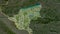 Somogy, Hungary - highlighted with capital. Satellite