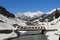 Sonamarg, Srinagar , India : Beautiful landscape with snow mountain